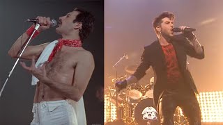 Queen vs Queen + Adam Lambert - We Will Rock You
