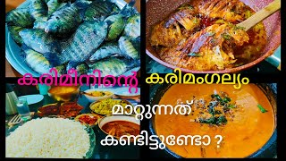 കരിമംഗല്യം പിടിച്ച കരിമീനിനെ നമുക്ക് എളുപ്പത്തിൽ സുന്ദരിയാക്കാം/A Day In My Life/Saji'sHomecafe/