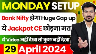 [ Monday ] Best Intraday Trading Stocks [ 29 April 2024 ]  Bank Nifty Analysis For Tomorrow