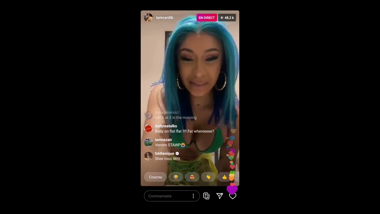 CARDI B TWERK WITH HER FRIEND ON INSTAGRAM LIVE 2020 ...FULL VIDEO ...