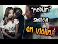 Lady Gaga & Bradley Cooper - Shallow en Violín|How to Play,Tutorial,Tab,sheet music,Como Tocar|Manu