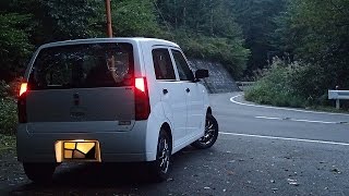 '05 SUZUKI ALTO(HA24V)、大○山上り。2015.10.03