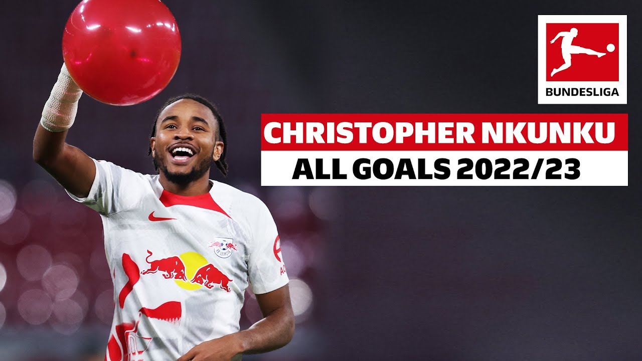 Christopher Nkunku - All Bundesliga Goals 2022/23 So Far - YouTube