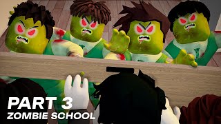 ROBLOX BULLY Story Season 5 Part 3 ( Zombie School - All Us are Dead SS1 )🎵 TheFatRat | ROBLOX MUSIC