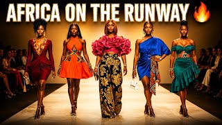 African Fashion Takes Over the Runway 🔥 | Ankara, Kente & Beyond
