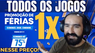 Todos os jogos da PROMOÇÃO DE FÉRIAS na PSN pela 1x neste preço! Menor Preço!