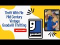 Goodwill Thrift With Me !! Thrifting at 4 different stores vintage Reselling eBay & flea market haul