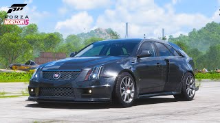 Forza Horizon 5 - Cadillac CTS-V Sport Wagon Widebody Gameplay