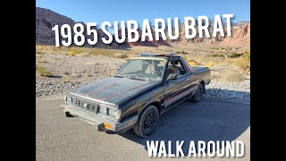 1985 Subaru Brat Walk around! Wierdest pickup ever??