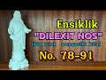 ENSIKLIK “Dilexit Nos” [Dia telah mengasihi kita] No. 78-91