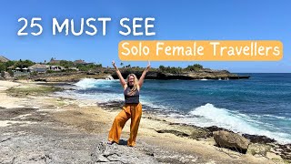 25 Safest Dream Destinations for Solo Female Travelers in 2025