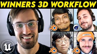What's the best 3D workflow, the best 3D program? (Blender, Cinema 4D, Unreal) | Moving Meditations
