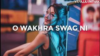 Wakhra swag female version lyrics video