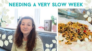 HAVING A SLOWER WEEK I Slow Living | Homemade Granola Bars