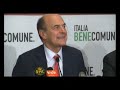 speciale elezioni amministrative. conferenza stampa di pier luigi bersani youdem tv