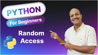 12.5 Random Access | File Handling | Python