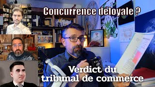 Aberkane + Delavier + Psyhodelik — Tribunal de commerce VERDICT