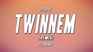 Coi Leray - TWINNEM REMIX ft. DaBaby (Lyrics)