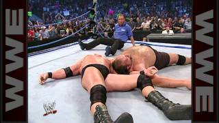 The SmackDown ring collapses after Big Show gets superplexed: SmackDown June 12, 2003