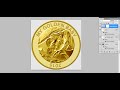 How to make custom gold coin - Photoshop Tutorial