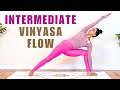 45 minute Intermediate Vinyasa Flow | Challenging yet Fun Vinyasa Flow Yoga