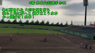 2024.6.1（土）大分B–リングス7回表攻撃得点シーン