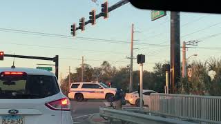 Quick: Daytona Beach PD Unit Responding Code 3 To MVA