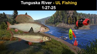 Russian Fishing 4, Tunguska River - UL Fishing  1-27-25