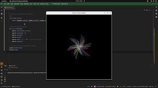 How to draw a hypnotic spiral? how to draw a vibrant hypnotic spiral with python turtle