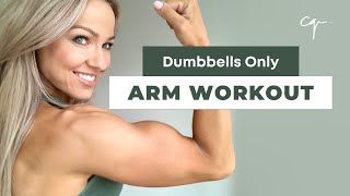 Arm Workout at Home | Dumbbells Only
