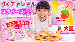 ブルームお楽しみBOXデラックス！りくチャンネルの牛乳ひたしパンが出たの？！【新作スクイーズ】