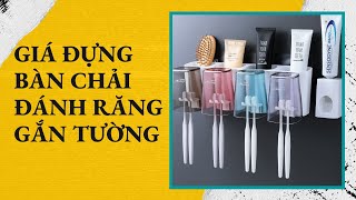 Giá Đựng Bàn Chải Đánh Răng Gắn Tường Đa Năng #Shorts