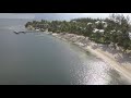 drone footage shows off beautiful kaibo town on grand cayman island