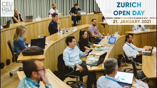 CEU Executive MBA: Zurich Open Day – 21 January, 2021