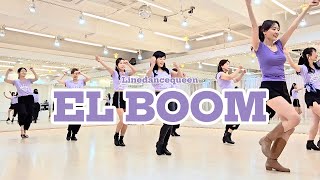 EL BOOM Line Dance l Beginner l 엘 붐 라인댄스 l Linedancequeen l Junghye Yoon