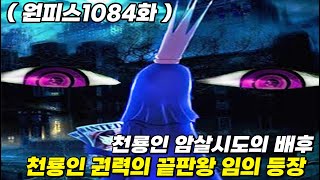 ( 원피스1084화 ) 드디어 공개되는 천룡인을 암살하려는 배후