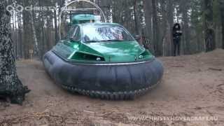 New Russian Hovercraft Christy 6183 (22.11.2013)  Судно на воздушной подушке Chrity 6183.