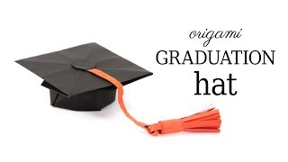 Origami Graduation Hat Tutorial - Paper Kawaii