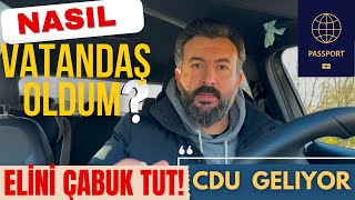 4 AY’DA ALMAN VATANDAŞI OLDUM | Alman Vatandaşlığı \u0026 Çifte Vatandaşlık | Gerekli Evraklar - Süreç !