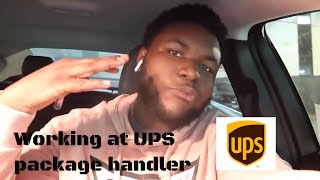 Working at Ups (My first week experience as package handler)