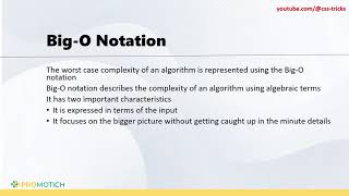 JavaScript Algorithms - 4 Big O Notation