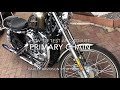 How to test and adjust the primary chain of your Harley Davidson Sportster XL 1200V seventy-two DIY