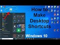 How to Create Shortcuts on Windows Desktop - Easy
