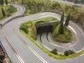 building a rally scalextric slotcar track layout in photos