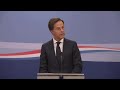 Dutch PM Rutte announces government resignation | AFP