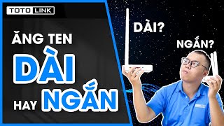 [Chia sẻ] Có phải anten càng dài là càng mạnh ???