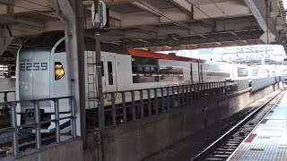 JR東日本E259系NE008編成+NE021編成特急成田エクスプレス新宿行き大崎駅通過(2024/7/19)