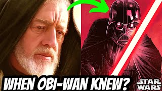 When Did Obi-Wan Learn Anakin was Vader? #shorts