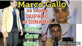 Marco Gallo PRANGKANG pahiwatig sa mga taong GINAMIT lang daw siya!