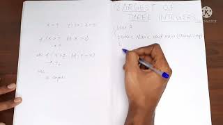 Largest of Three Numbers | Java | Program to find the Largest value among three Numbers